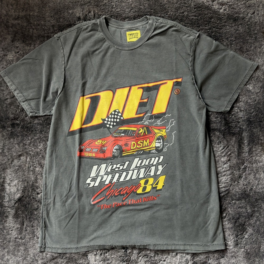Diet Starts Monday "West Loop Speedway" Graphic Tee - Size L